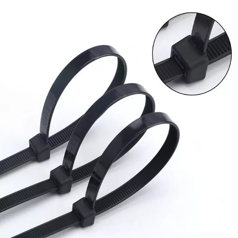 Techly fascette per cavi in nylon Patch 280x4,8 mm 100 pezzi nero ISWT-28048-BK