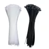 Techly fascette per cavi in nylon Patch 280x4,8 mm 100 pezzi nero ISWT-28048-BK