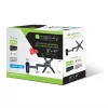 Techly supporto a parete orientabile per TV LED LCD 13-37