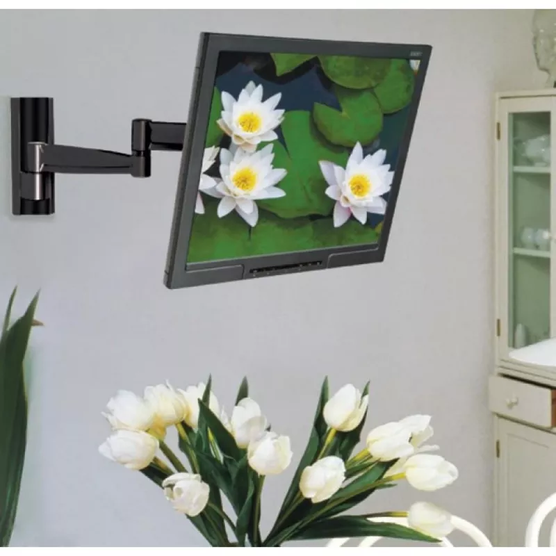 Techly supporto a parete orientabile per TV LED LCD 13-37