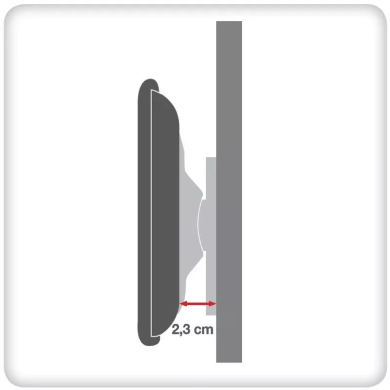 Techly supporto a parete UltraSlim per TV LED LCD 23-55