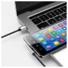 Techly ICOC MU2CC9-020-AL cavo USB USB 2.0 2 m USB C grigio, nero