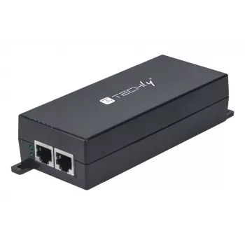 Techly I-SWHUB 3000STY2 adattatore PoE Fast Ethernet, Gigabit Ethernet