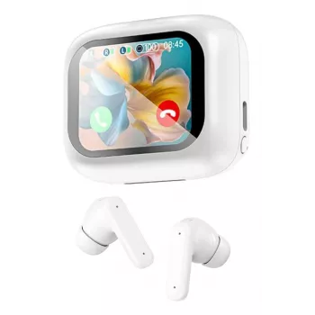 Techly ICC SB-BLT08W cuffie/headset True Wireless Stereo (TWS) in-ear chiamate/musica Bluetooth bianco