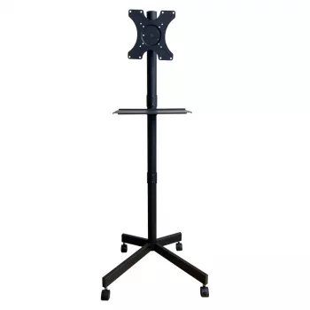 Techly ICA-TR201 carrello/piedistallo per TV 152,4 cm (60 pollici) nero