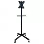 Techly ICA-TR201 carrello/piedistallo per TV 152,4 cm (60 pollici) nero