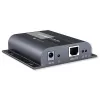 Techly IDATA-EXTIP-383V4 trasmettitore e ricevitore AV nero