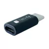 Techly IADAP USBC-MBKT adattatore cambio genere cavo Micro-USB nero
