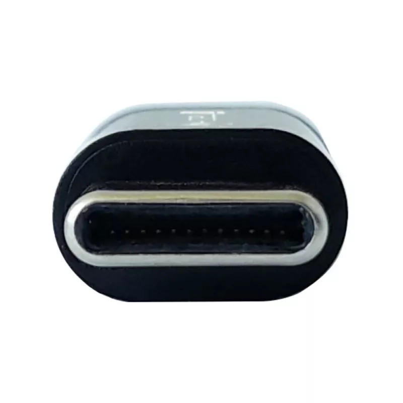 Techly IADAP USBC-MBKT adattatore cambio genere cavo Micro-USB nero