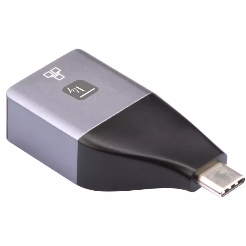 Techly IADAP USBC-ETGIGA scheda di rete Ethernet 1000 Mbit/s