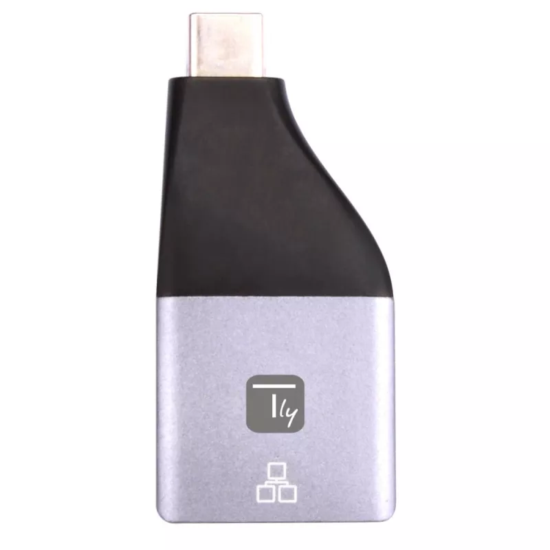 Techly IADAP USBC-ETGIGA scheda di rete Ethernet 1000 Mbit/s
