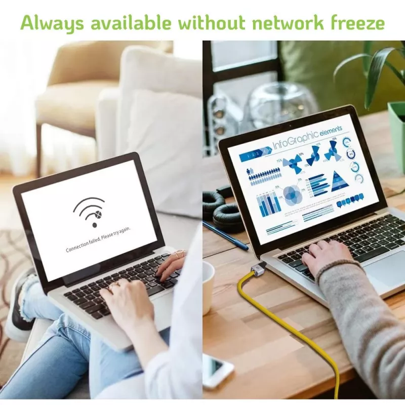 Techly IADAP USBC-ETGIGA scheda di rete Ethernet 1000 Mbit/s