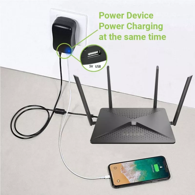 Techly IPW-NTS1000G2 alimentatore/inverter per interni 12 W nero