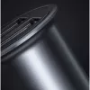 Techly mini caricabatterie auto 2 porte USB-A Quick Charge 3.0 36W in nero metallo