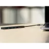 Techly IUSB32-HUB4A-4U3SL docking station/replicatore di porte per laptop con filo USB 3.2 Gen 1 (3.1 Gen 1) Type-A grigio