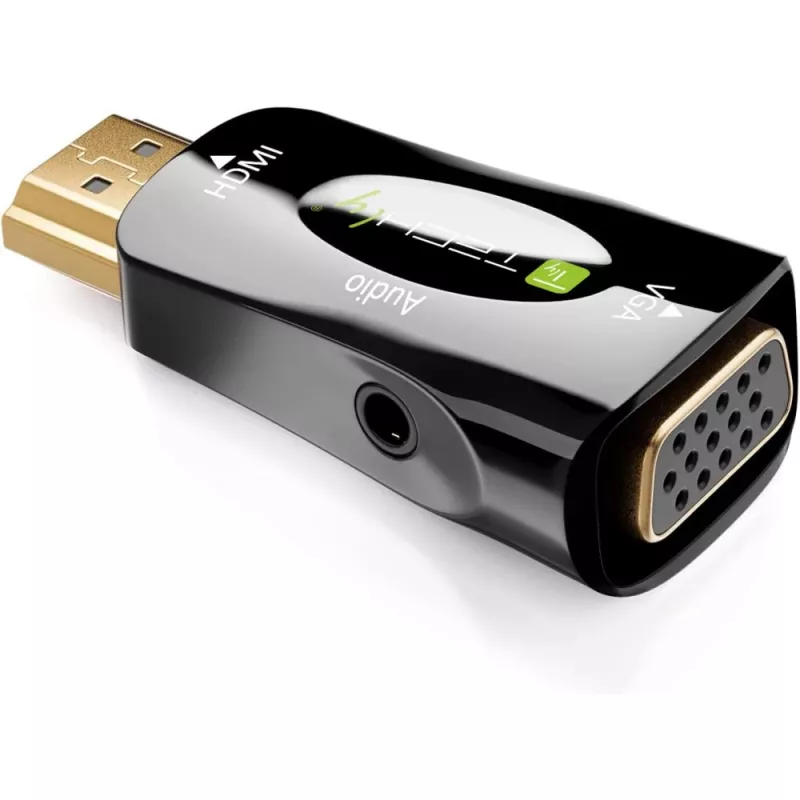 Techly IDATA HDMI-VGA2MABT2 convertitore di segnale video convertitore video passivo 1920 x 1080 pixel