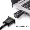 Techly IDATA HDMI-VGA2MABT2 convertitore di segnale video convertitore video passivo 1920 x 1080 pixel