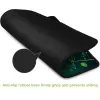 Techly ICA-MP GLASS1 tappetino mouse tappetino mouse gaming verde