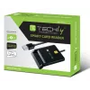 Techly I-CARD CAM-USB2TY2 lettore di smart card per interni USB USB Type-A nero
