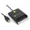 Techly I-CARD CAM-USB2TY2 lettore di smart card per interni USB USB Type-A nero