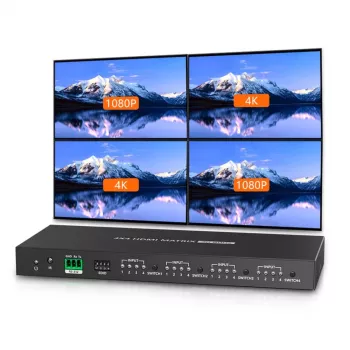 Techly IDATA HDMI-MX44 switcher matrice matrice AV switcher 4 W