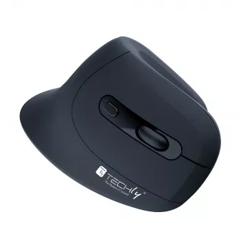 Techly IM 1100-VM-B mouse medicale per destrimani RF wireless ottico 3200 DPI