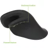 Techly IM 1100-VM-B mouse medicale per destrimani RF wireless ottico 3200 DPI