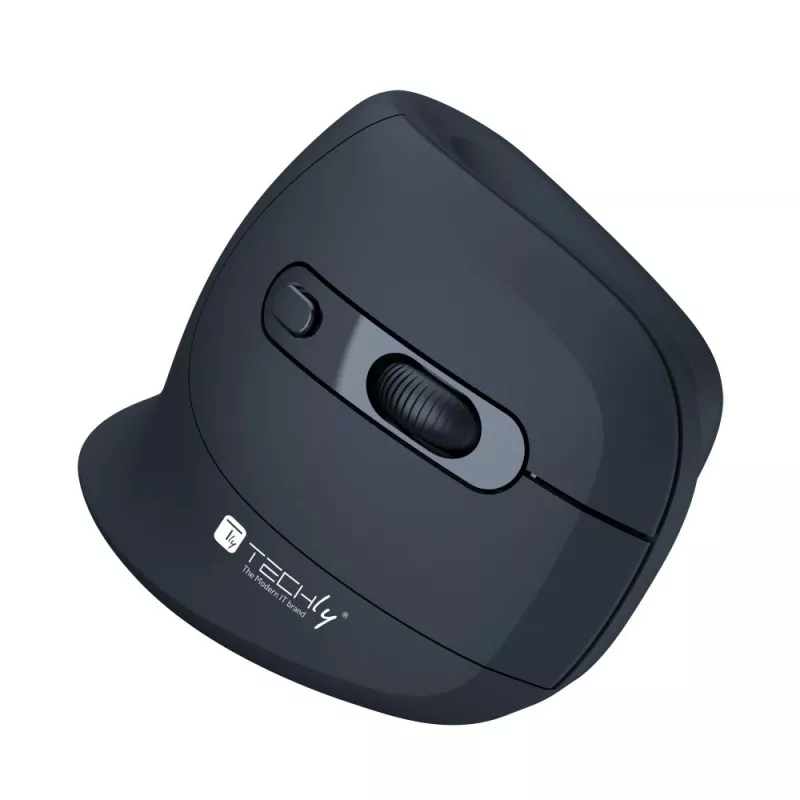 Techly IM 1100-VM-B mouse medicale per destrimani RF wireless ottico 3200 DPI