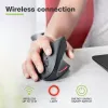 Techly IM 1200-VM-B mouse medicale per destrimani RF wireless ottico 1600 DPI