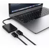 Techly IADAP USBC-HDMI2T4K adattatore cavo video 0,15 m USB Type-C 2 x HDMI nero