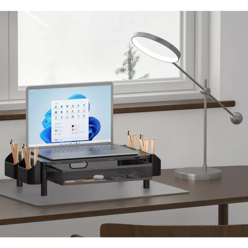 Techly ICA-MS 114 supporto/sostegno monitor nero