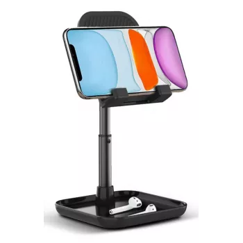Techly I-SMART-STAND13 supporto supporto passivo cellulare/smartphone, tablet/UMPC nero