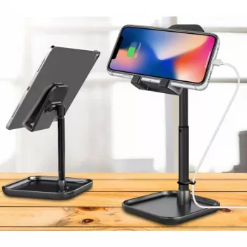 Techly I-SMART-STAND13 supporto supporto passivo cellulare/smartphone, tablet/UMPC nero