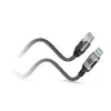 Techly ICOC-U3A-RJ45-020 Cavo adattatore da USB 3.0 Type-A a Gigabit Ethernet, 2 m, nero/argento