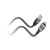 Techly ICOC U3C-RJ45-020 cavo di rete argento, nero 2 m Cat6 F/UTP (FTP)