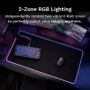 Glorious Gaming GLORIOUS tappetino mouse PAD 2 GLED - XL EXTENDED - nero