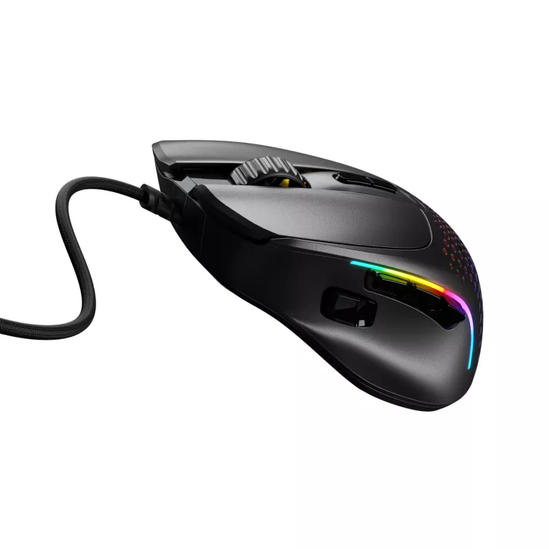 Glorious Gaming Glorious Model IV2 con filo - nero, per destrorsi, ottico, USB Type-A, 26000 DPI, nero