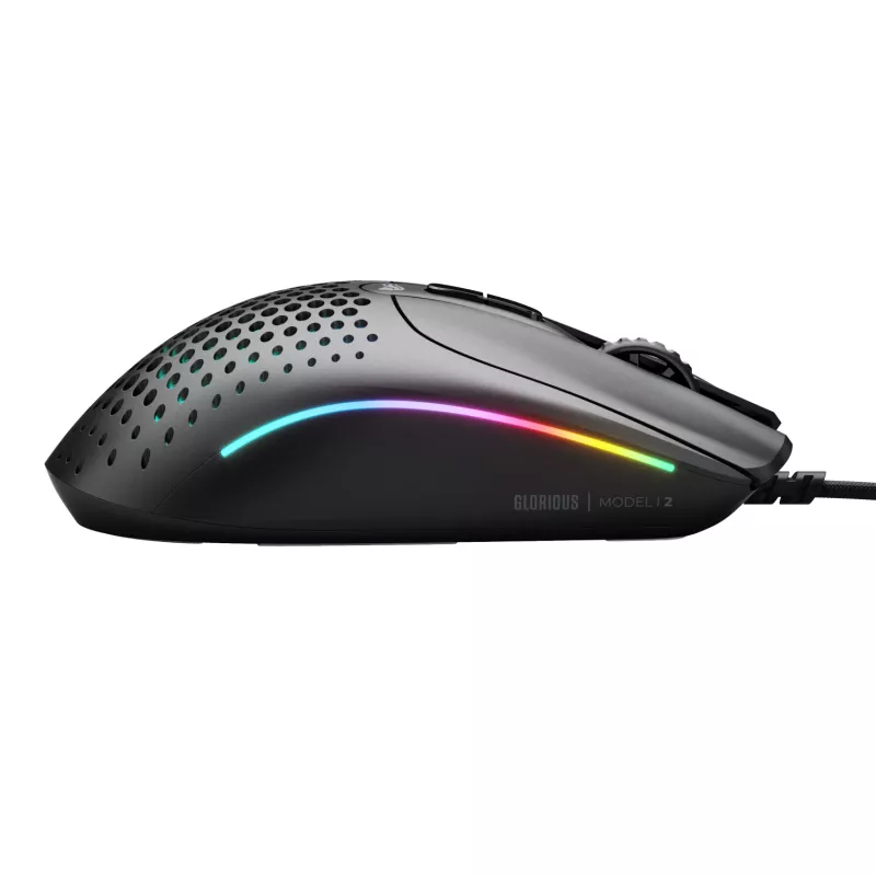Glorious Gaming Glorious Model IV2 con filo - nero, per destrorsi, ottico, USB Type-A, 26000 DPI, nero