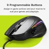 Glorious Gaming Glorious Model IV2 con filo - nero, per destrorsi, ottico, USB Type-A, 26000 DPI, nero