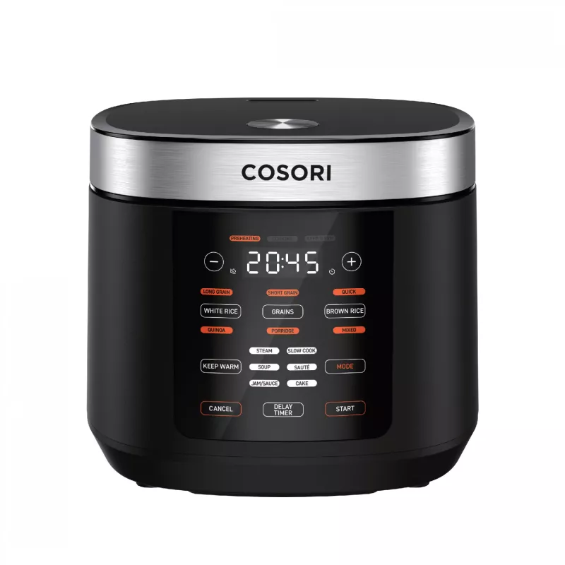 Cosori Multi-Cooker Chef Edition cuociriso 5 L 970 W nero, argento