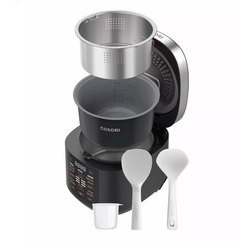 Cosori Multi-Cooker Chef Edition cuociriso 5 L 970 W nero, argento