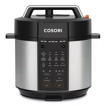 Cosori CMC-CO601-SEU pentola a pressione elettrica 5,7 L nero, acciaio inox 1100 W