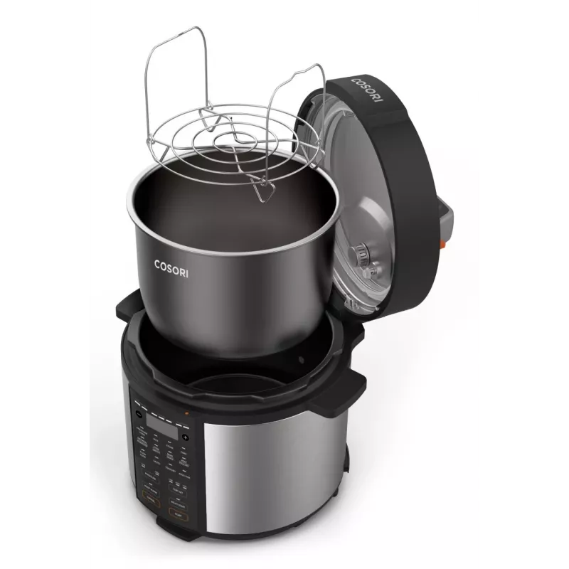 Cosori CMC-CO601-SEU pentola a pressione elettrica 5,7 L nero, acciaio inox 1100 W