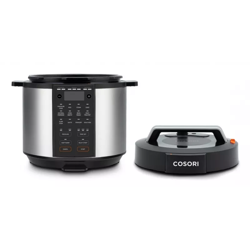 Cosori CMC-CO601-SEU pentola a pressione elettrica 5,7 L nero, acciaio inox 1100 W