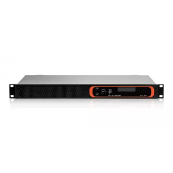 Biamp Tesira FORTÉ AVB AI, 8000 Ω, 207 Ω, nero, metallizzato, 1U, OLED, 20 - 20000 Hz