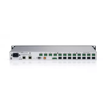 Biamp Tesira FORTÉ AVB AI, 8000 Ω, 207 Ω, nero, metallizzato, 1U, OLED, 20 - 20000 Hz