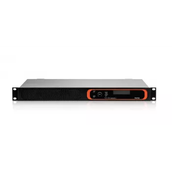 Biamp Tesira FORTÉ DAN CI, 8000 Ω, 207 Ω, nero, metallizzato, 1U, OLED, 20 - 20000 Hz