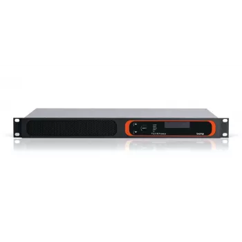 Biamp Tesira FORTÉ VT, 8000 Ω, 207 Ω, nero, metallizzato, 1U, OLED, 20 - 20000 Hz