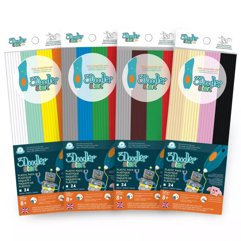 3Doodler Start ECO-11 materiale per stampa 3D plastica compostabile marrone 1 g