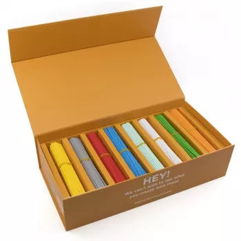 3Doodler Start EDU plastica blu, ciano, verde, grigio, arancione, rosso, bianco, giallo